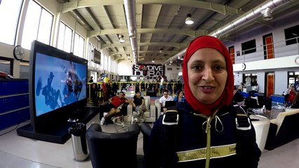 My first tandem jump from Skydive Dubai