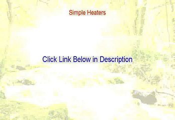 Simple Heaters PDF Free [Get It Now 2015]