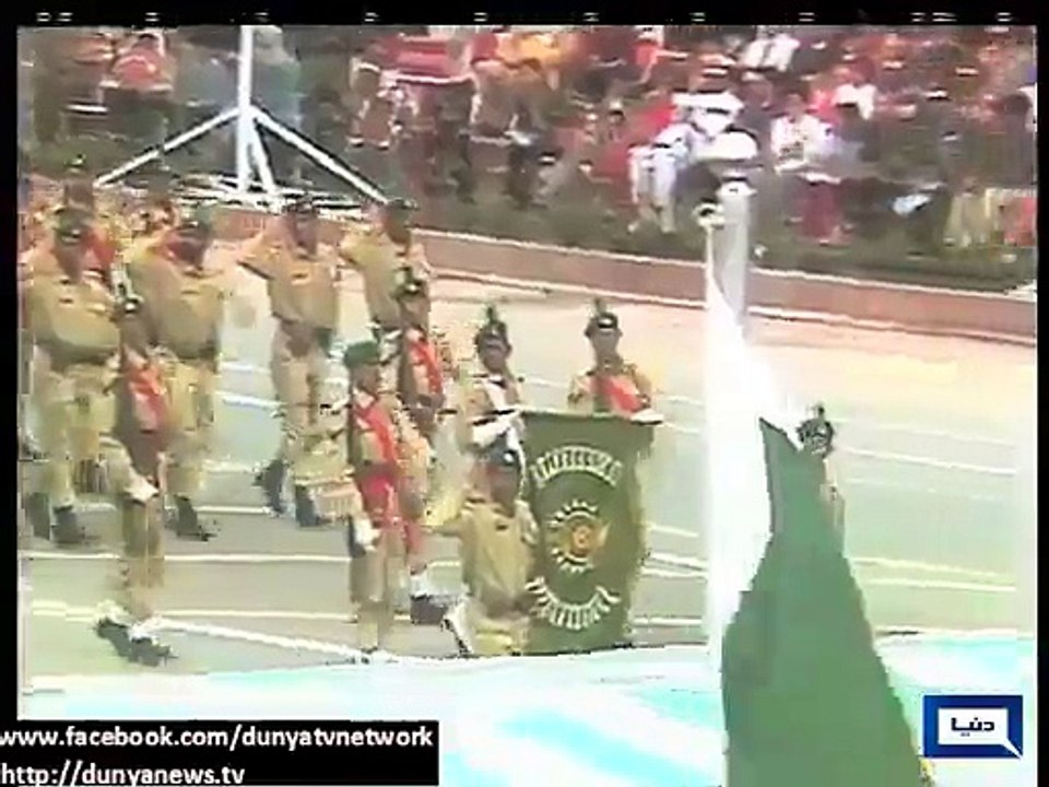 latest news about pak army argnize parade for 23 march 2015.