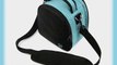 VG Sky Blue Laurel DSLR Camera Carrying Bag with Removable Shoulder Strap for Nikon Coolpix