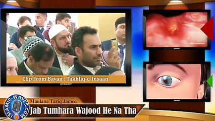 Maulana Tariq Jameel explained about the miracle of human creation and working o
