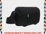 Carrying Case (Sling) for 11 Notebook Camera - Black