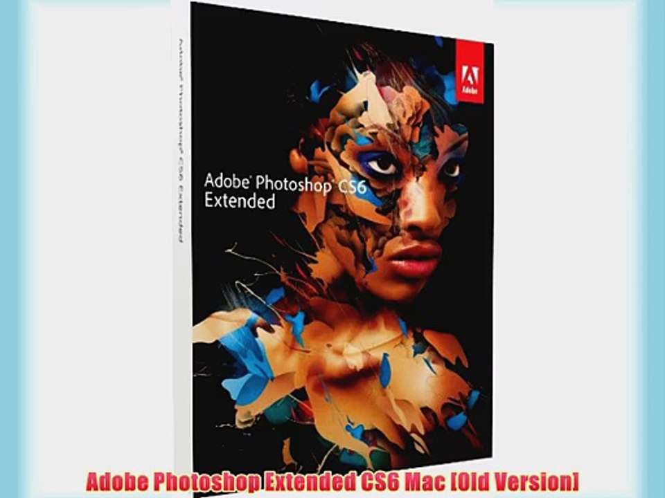 Adobe Photoshop Extended CS6 Mac [Old Version]