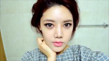 Makeup Korea :スモーキーセルフメイク smoky eyes makeup, Cat's eye makeup