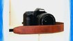 Ciesta CSS-L30-A09 Leather Camera Strap L30 for DSLR Compact Mirrorless Camera GIANO Red Brown