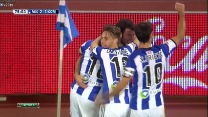 G.Castro goal (Real Sociedad 2-1 Cordoba) HD