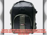 Vidpro BP-200 Photo Pack Digital SLR Camera Backpack Case (Sage/Black) for Nikon D40 D60 D3000