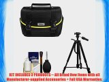 Nikon Starter Digital SLR Camera Case - Gadget Bag with Tripod   Cleaning Kit for D3100 D3200
