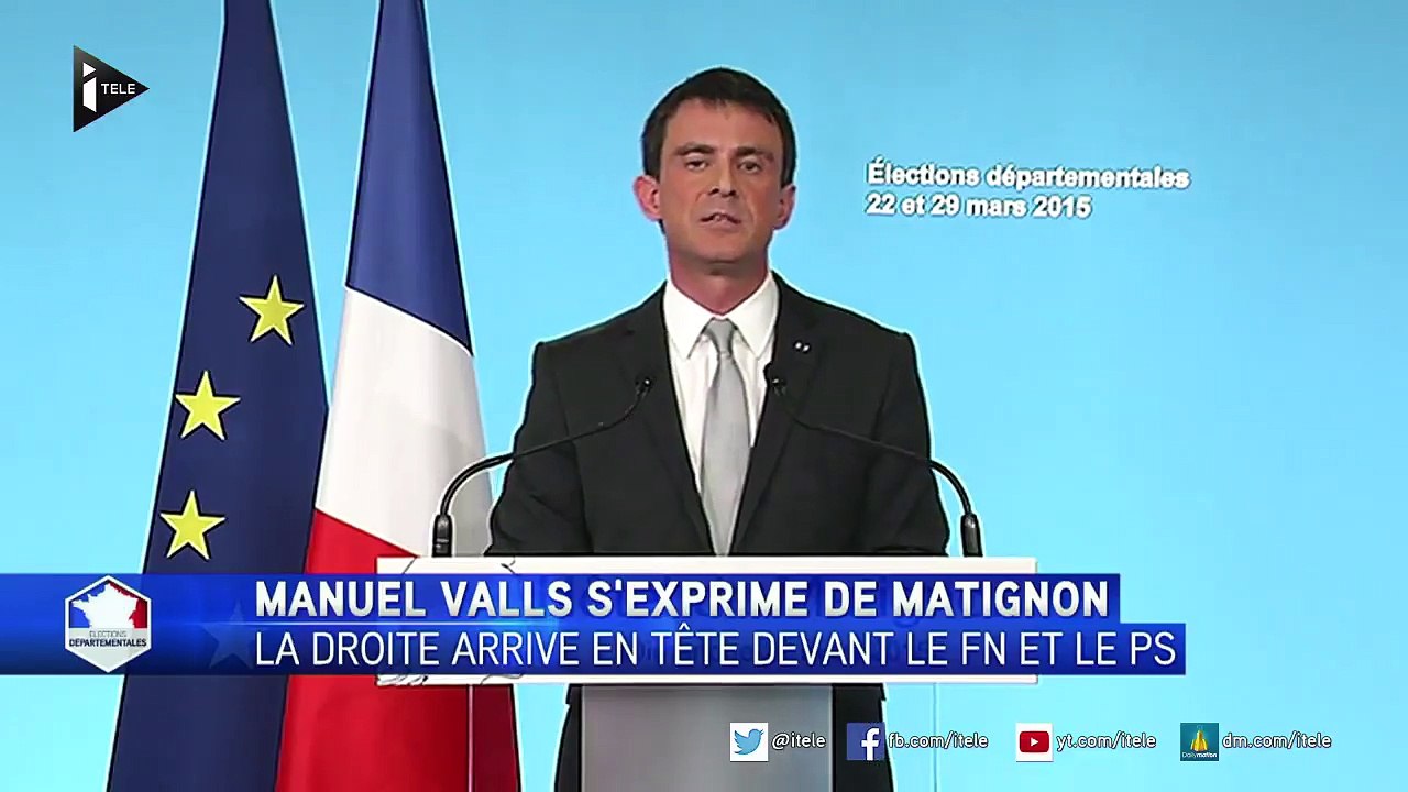 Départementales: "L'extrême droite n'est pas la première formation politique de France"