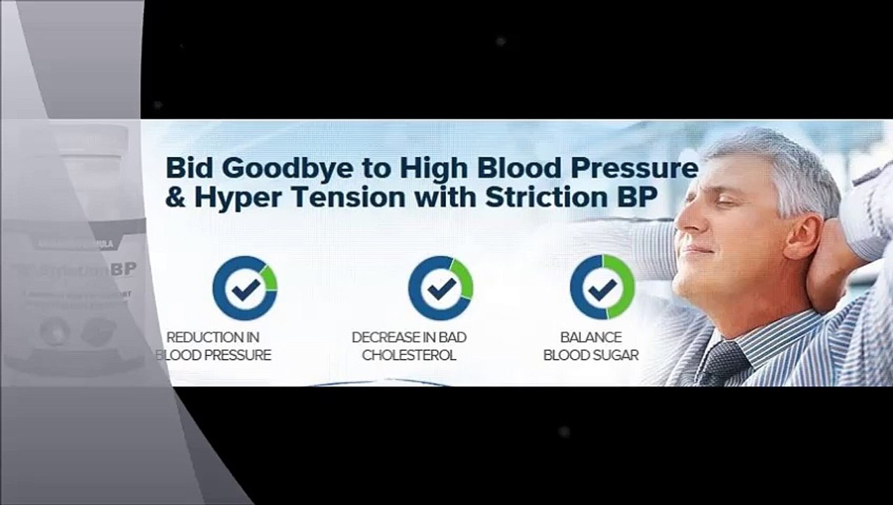 Striction_BP - Helps To Reduce Bad Cholesterol Levels!