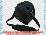 Protective Laurel Navy Blue Handbag Camera Bag with Padded Compartment and Adjustable Shoulder