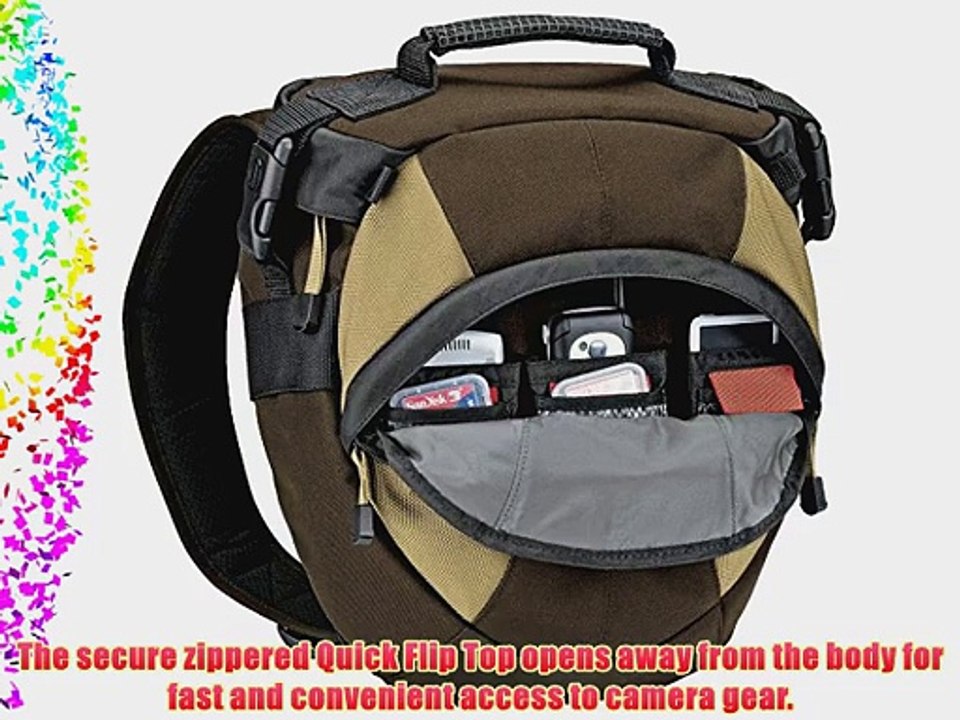 Tamrac 5768 Velocity 8x Pro Photo Sling Pack Bag (Brown/Tan)