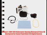 Neewer? 40M 130ft Underwater Housing Waterproof Case 1M Shockproof for Canon PowerShot G16