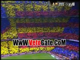 دخله اسطوريه من جمهور برشلونه قبل مباراه ريال مدريد