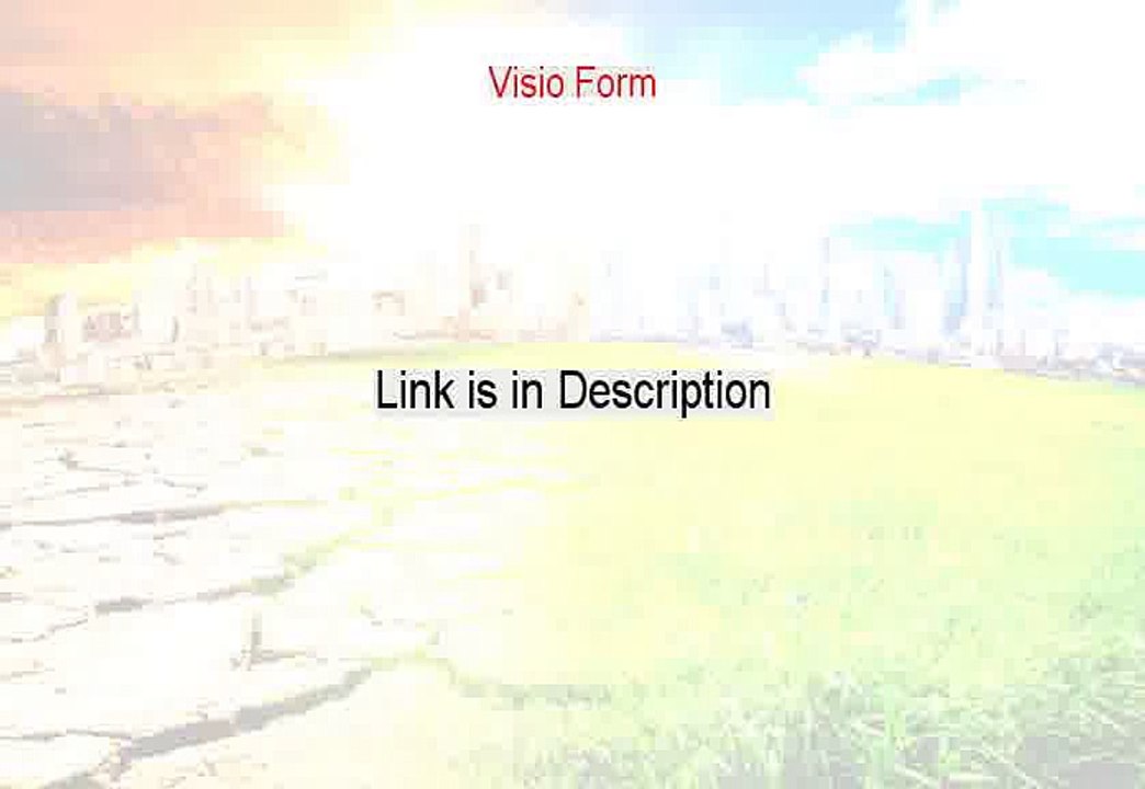 Visio Form Download (Free of Risk Download)