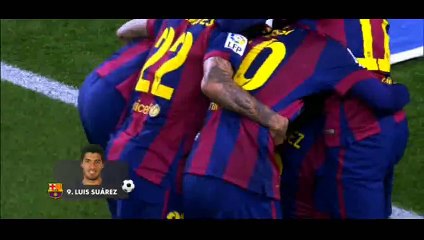 Goal Luis Suárez - Barcelona 2-1 Real Madrid - 22-03-2015