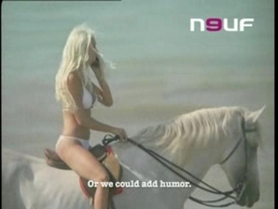 PUB NEUF "Amazone" 30 s