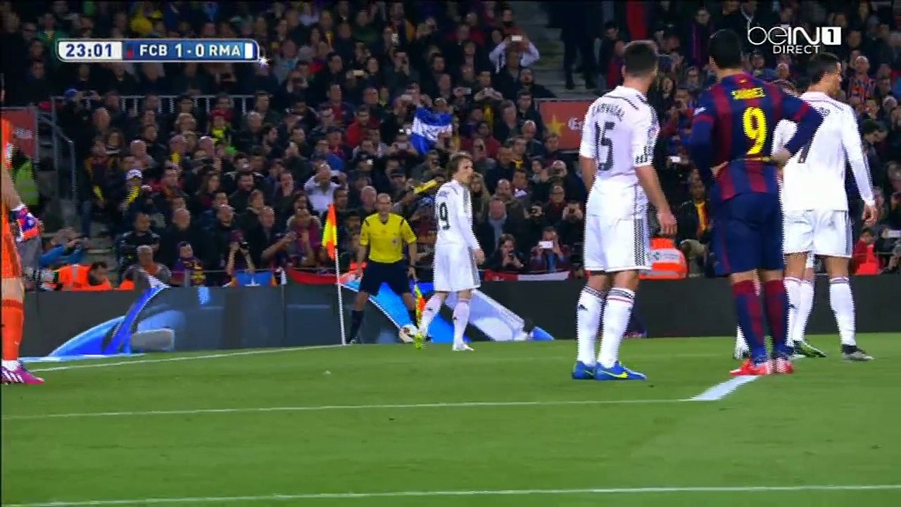 1er mi-temps Barça 1 - Real 1