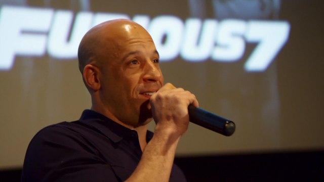 Vin Diesel Pays Tribute To Fans At 'Furious 7' Screening