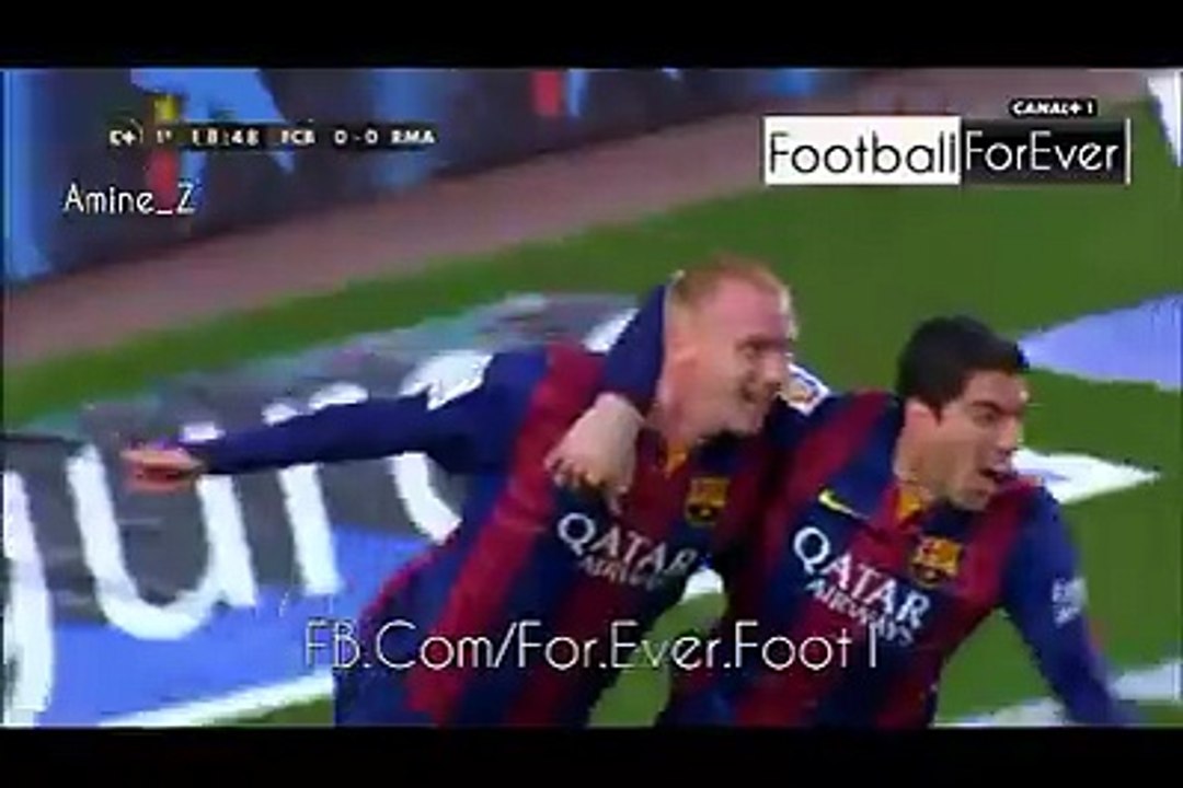 F.C Barcelone domine le Real Madrid (2-1)