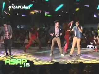 Daniel, Sam, Piolo sing "One Way Or Another" on ASAP