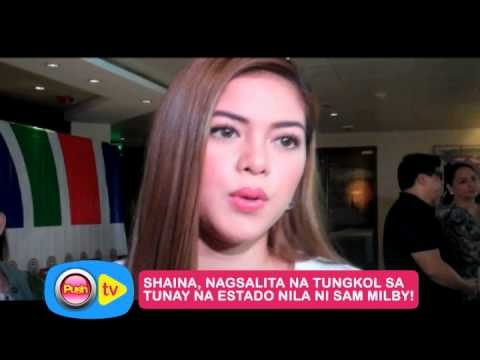 Shaina Magdayao is not closing her doors on Sam Milby