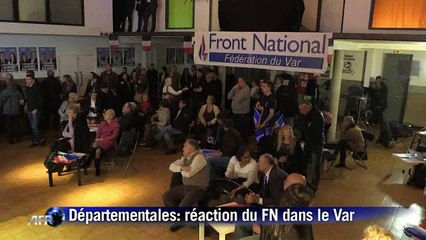 Départementales: réaction du FN dans le Var