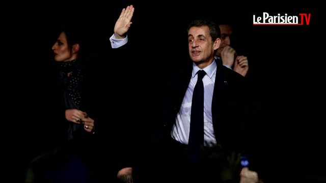 Départementales 2015 : Nicolas Sarkozy vainqueur de la première étape