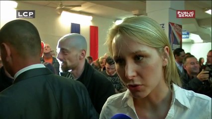 Marion Maréchal Le Pen "Faire aussi bien sur l'ensemble des cantons, on va au-delà de nos espérances."