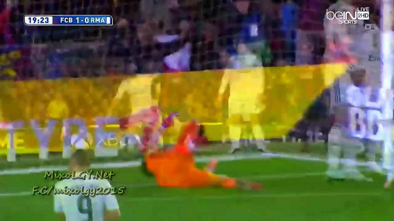أهداف مباراة برشلونة وريال مدريد 2-1 تعليق عصام الشوالي 22-03-2015