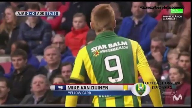Ajax 1 vs 0 Den Haag ~ Eredivisie ~ 22.03.2015 ~ All Goals & Highlights