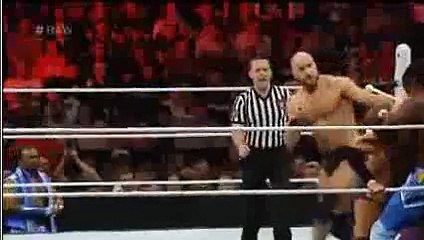 wwe raw ceasaro tyson kidd vs the new day 16 march 2015  full Show part 4_9