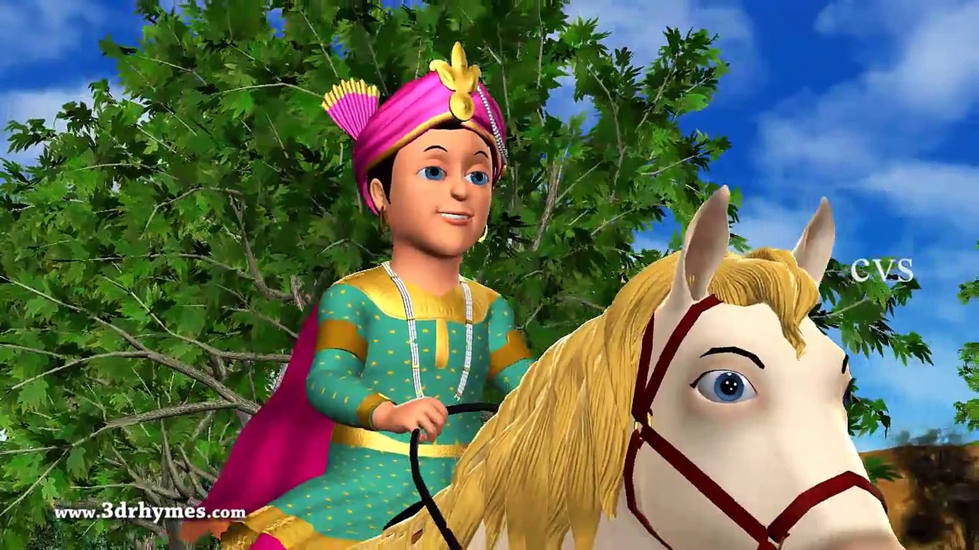 Chal Chal Gurram - 3D Animation Telugu Nursery rhymes for children with  lyrics - video Dailymotion