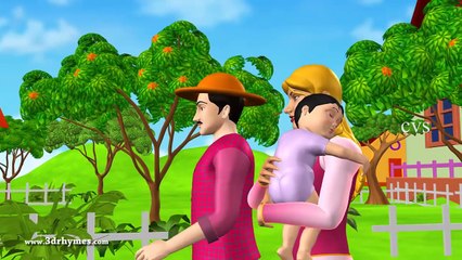 The Farmer in the dell - 3D Animation English Nursery rhymes for children