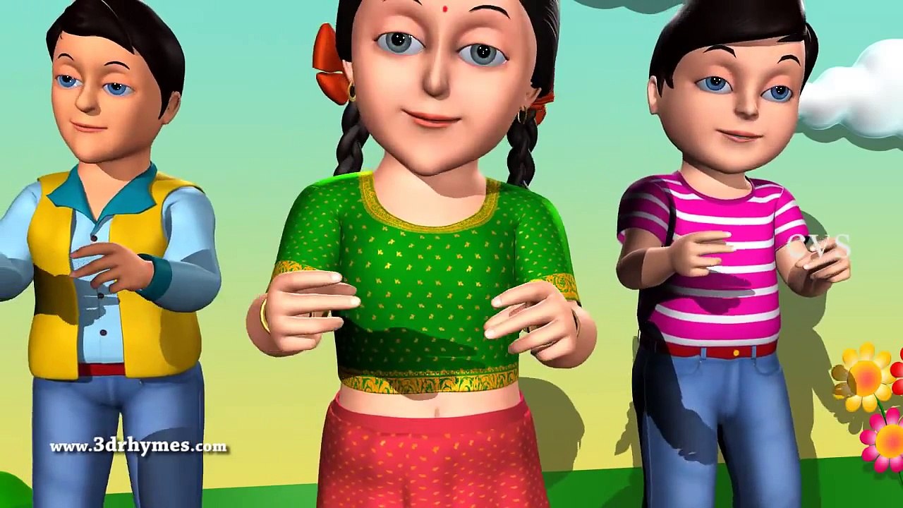 If You are Happy And You Know it - 3D Animation English Nursery Rhyme Song for children
