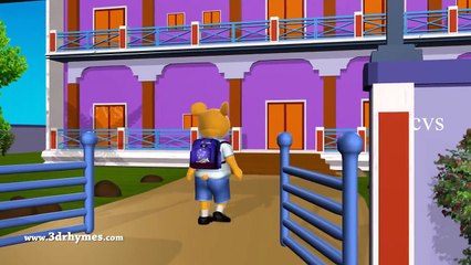 Teddy Bear Song -3D Animation Teddy Bear Nursery Rhyme for Children