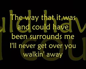 Keith Urban - Tonight I wanna cry   Lyrics