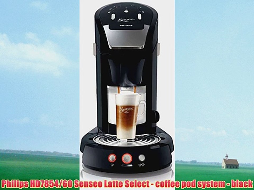 Philips HD7854/60 Senseo Latte Select - coffee pod system - black