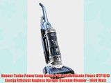 Hoover Turbo Power Long Reach Pets and Delicate Floors UTP1610 Energy Efficient Bagless Upright