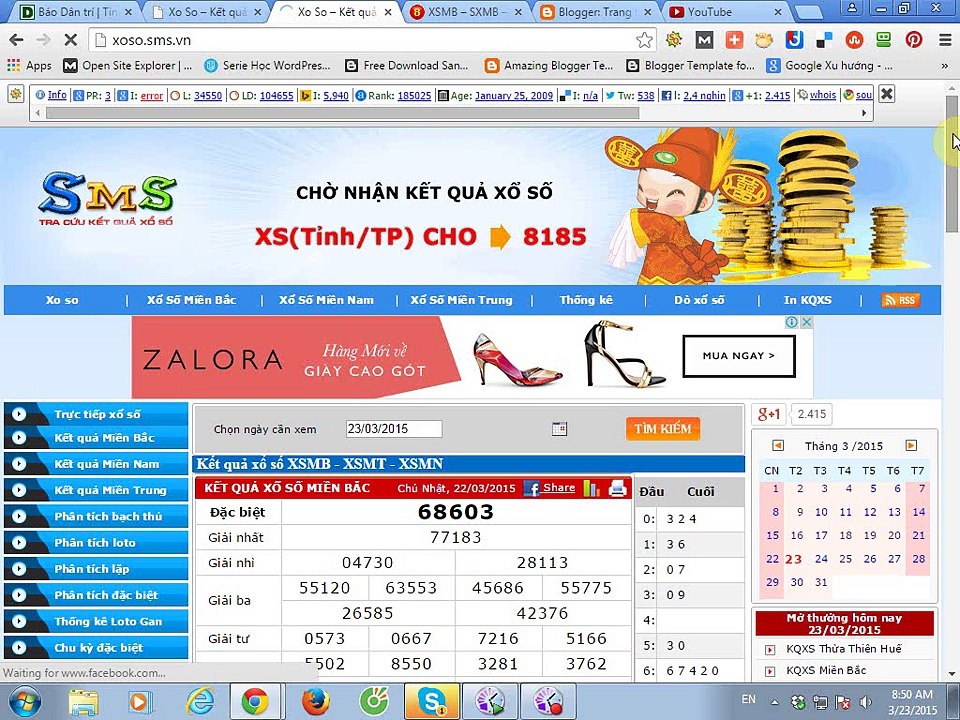 Kết quả xổ số miền bắc hôm nay