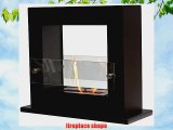 Gardeco BIPFP2 Celina Bio-Ethanol Fireplace - Black