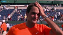 Indian Wells 2015 Sunday Interview Federer