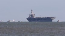 US Navy aircraft carrier USS Theodore Roosevelt