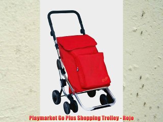 Playmarket Go Plus Shopping Trolley - Rojo