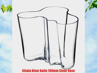 Iittala Alvar Aalto 160mm Clear Vase