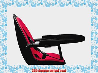 Ickle Bubba Orb Highchair - Pink/ Black