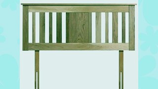 Oregon Headboard - Slatted Design - Oak - Lacquer Finish - Double