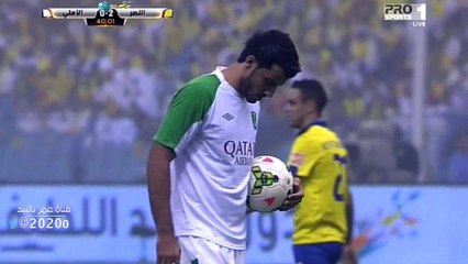 كيف سـجل  الاهلي اهـدافه  الثـلاثه في النصر!!! اخطـاء تحكميـه