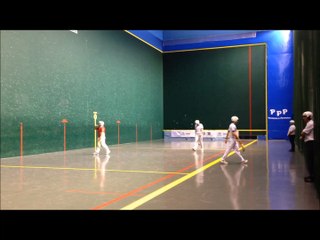 Chistéra Joko Garbi - Saint Palais (F. Oyhamburu-J.B. Goux) contre Baïgorry (S. Handia-P. Monaco)