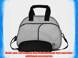 Steel Grey Mithra Edition Stylish DSLR Camera Carrying Bag with Removable Shoulder Strap PEN